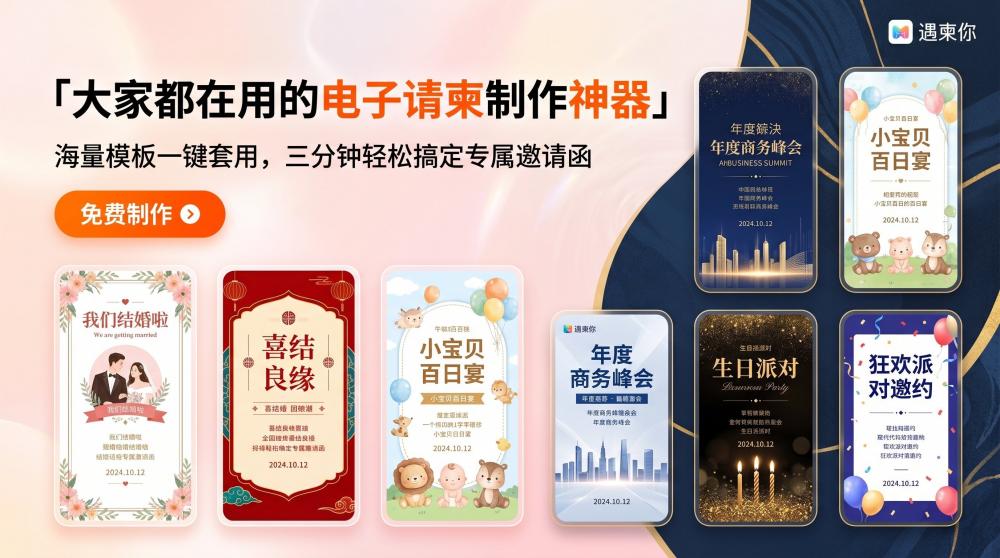 新手做婚庆请柬愁哭？傻瓜式排版教程，手残党也能5分钟搞定